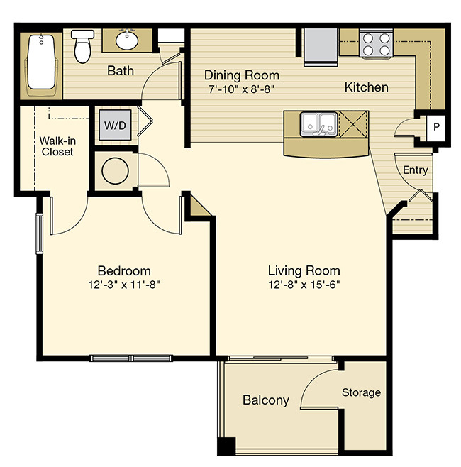 Solo Floorplan at Lodge at Black Forest Solo Floorplan at Lodge at Black Forest