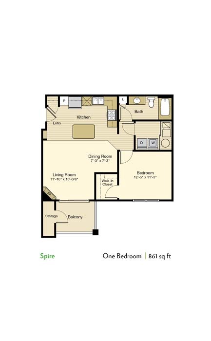 Spire Floor Plan Image